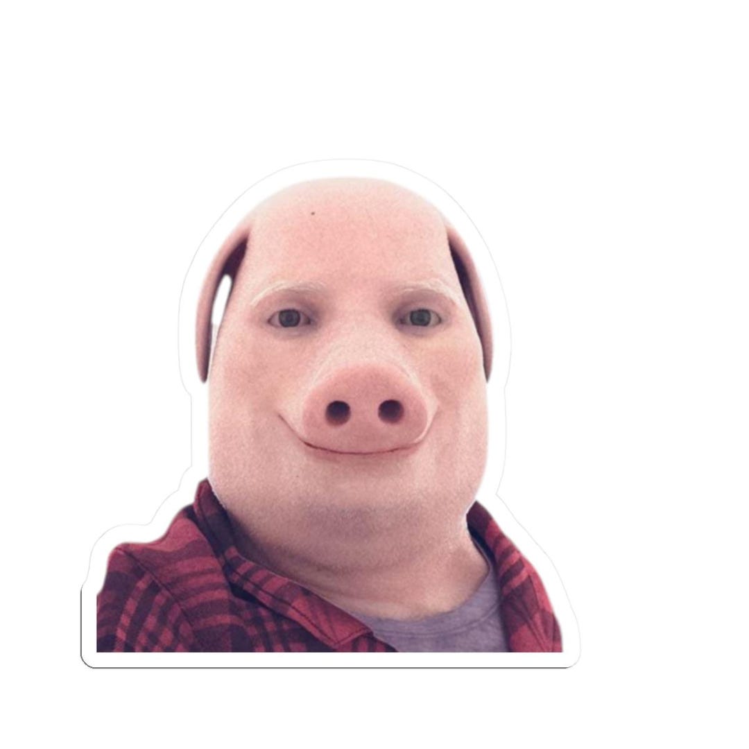 John Pork Pig Face Kiss cut Sticker Laptop Decor Etsy john-pork-pig-face-kiss-cut-sticker-laptop-decor-etsy