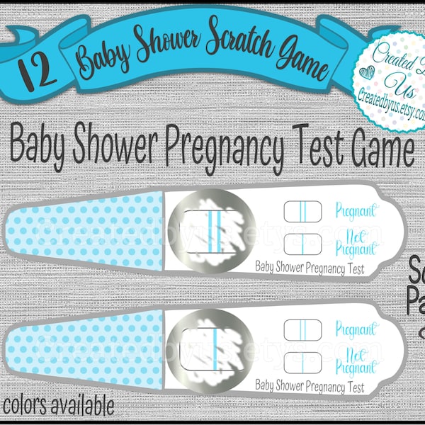 Pregnancy Test Game - Etsy