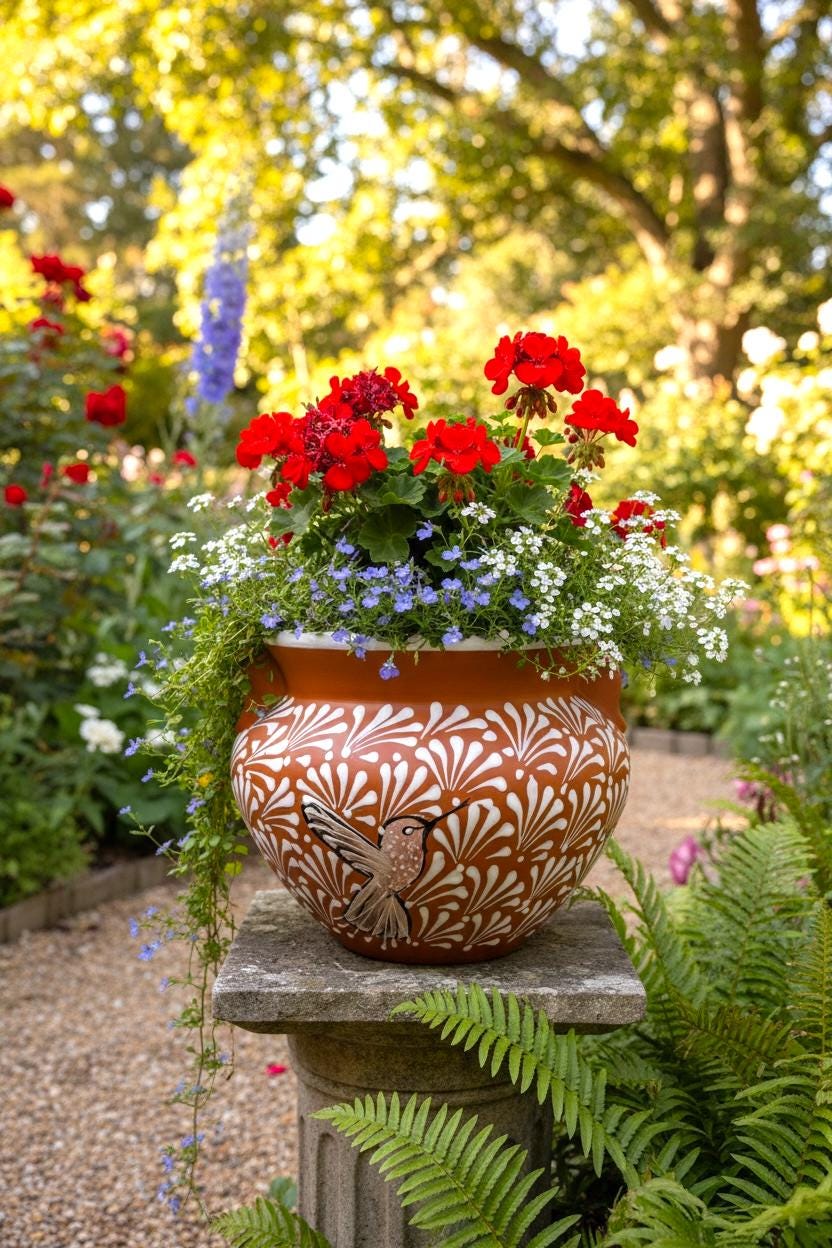 chrome plant pot Chrome Planter