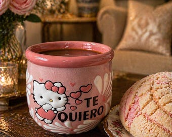 Talavera HK Mug - Hand Painted Made In Mexico | Lead Free || ArteyAlmaMexicana