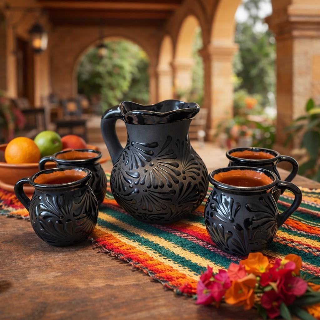 Mexican clay plates - Etsy 日本