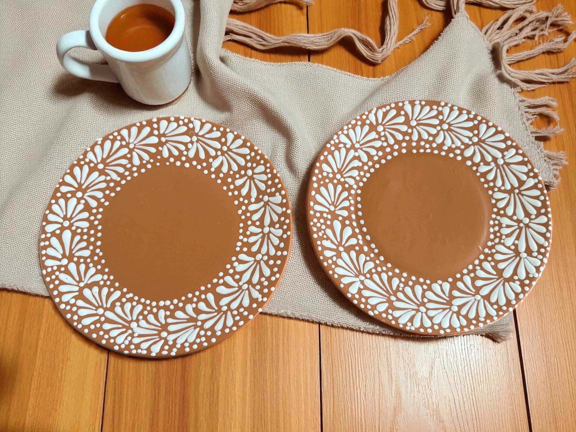 Mexican clay plates - Etsy 日本
