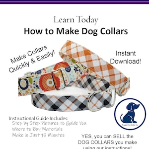 How to Make a Dog Collar, Dog Collar Pattern,  DIY Dog Collar Kit, Dog Collar Pattern PDF - Instant Download - Sell What you Make