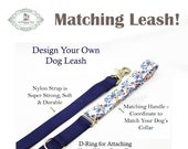 Matching Dog Leash Only - FREE SHIPPING - Available in Any print in our shop