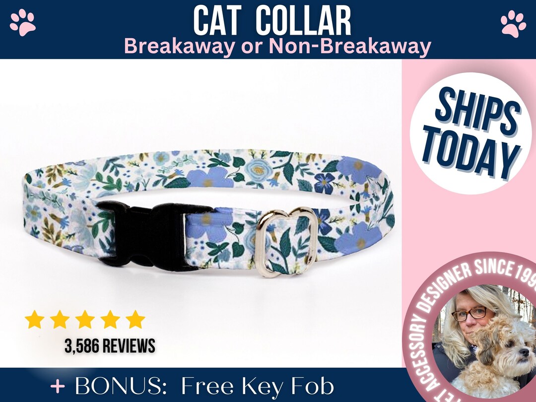 Cat Collar Breakaway, Breakaway Cat Collar, Cat Collar No Bell, Kitten