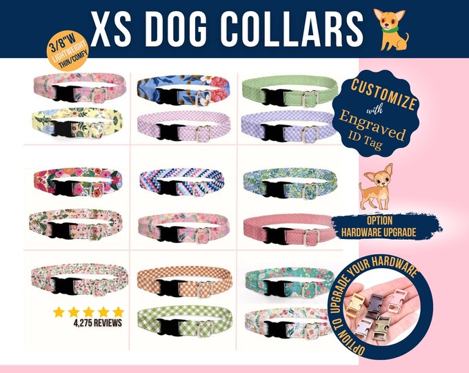 TINY Dog Collars - XXS