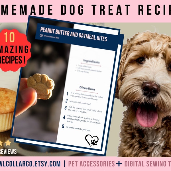 Homemade Dog Treat Recipes, How to Make Biscuits for Dogs