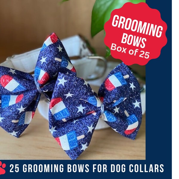 4th of july bows for dogs