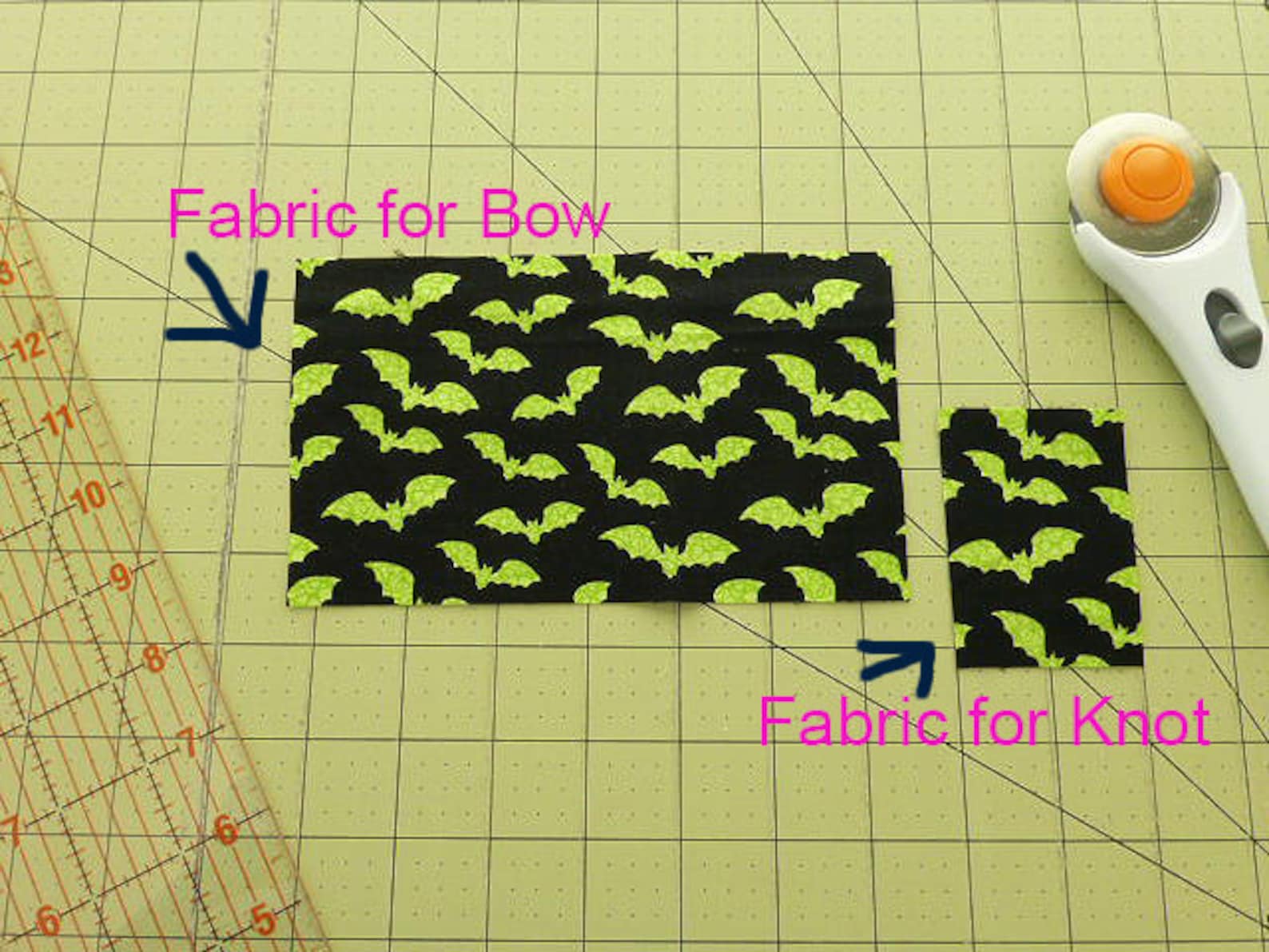 template diy dog bow tie pattern