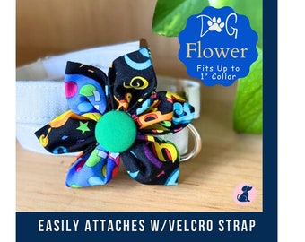 Birthday Dog Collar Flower, Cute Dog Collar Flower Attachment, Cute Dog Collar Flower, Celebration Pet Collar Flower Happy Birthday