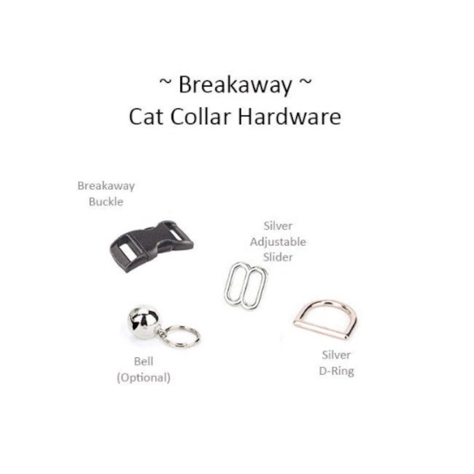 Breakaway Cat Collar Cat Collar With Bell Break Away Cat Etsy