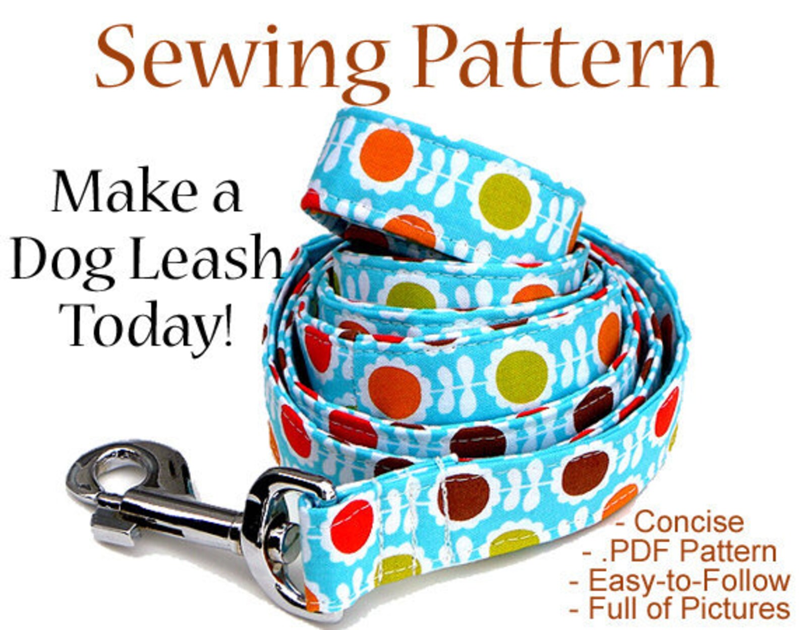 Dog Leash Sewing Tutorial Create Pet Lead Dog Leash Sewing Etsy