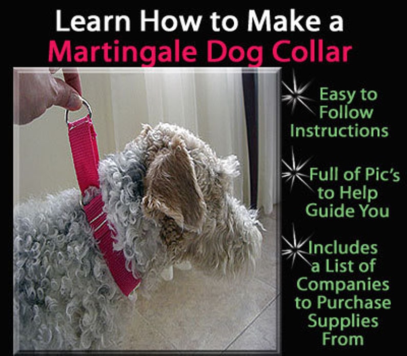 Martingale Dog Collar Pattern, DIY Dog Collars, How to Make Martingale Dog Collar image 1