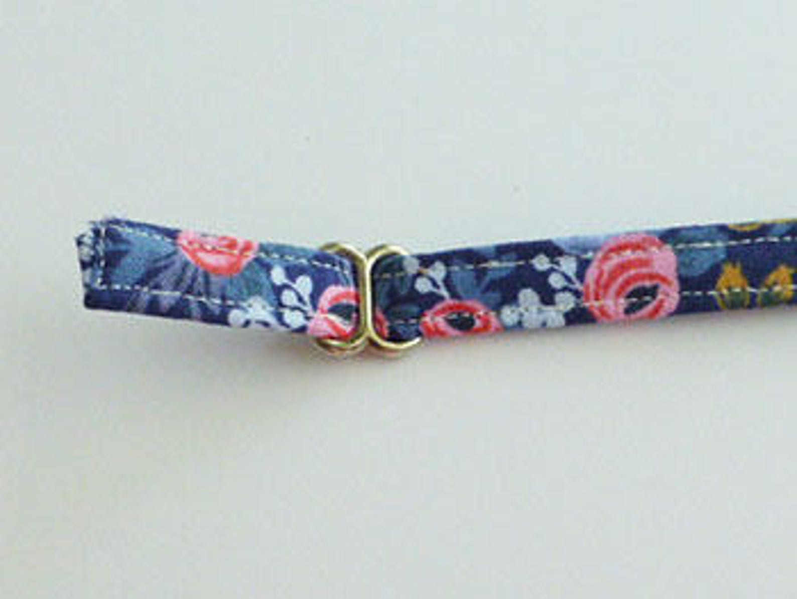 Cat Collar Sewing Instructions How to Make Fabric Cat Etsy