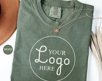 Comfort Colors® Custom Business Logo Shirt, Personalized Company T-Shirt