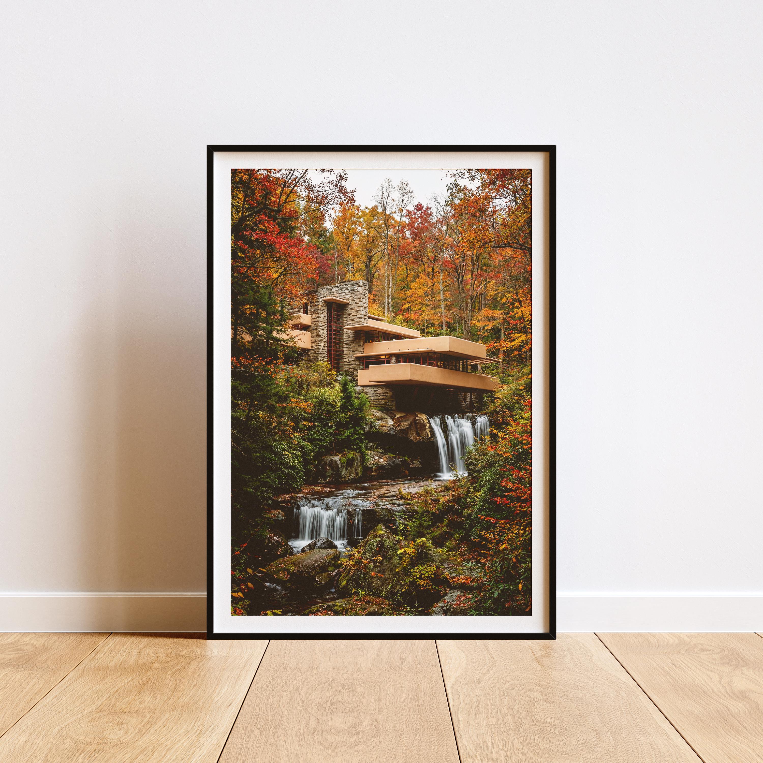 Framed Vintage Frank Lloyd Wright - Etsy