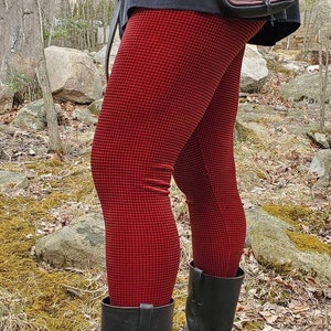 Leggings de hombre mini de terciopelo con pata de gallo - Elige tu talla