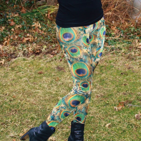 Feather Leggings Etsy
