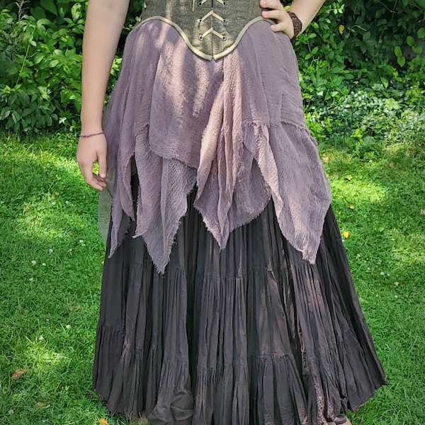 Ragged Gossamer Over Skirt - Choose your color and size