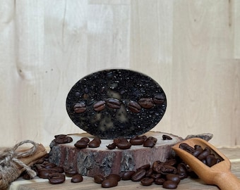 Jabón de café artesanal: infusión exfoliante natural