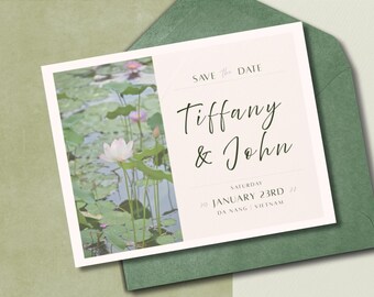Elegant Save the Date Invitation Template