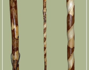 Sassafras Spiral Hiking Stick