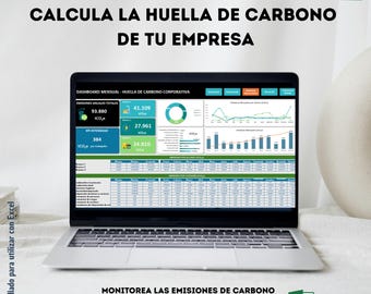 Calculadora Huella de Carbono Excel | GHG Protocol Alcance 1, 2 y 3 | Plantilla ESG para Pymes | Versión Español