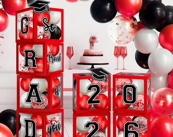 2026 Graduation Decorations, Graduation Decorations 2026 Arch Kit Boxes With Letters 2026 Grad