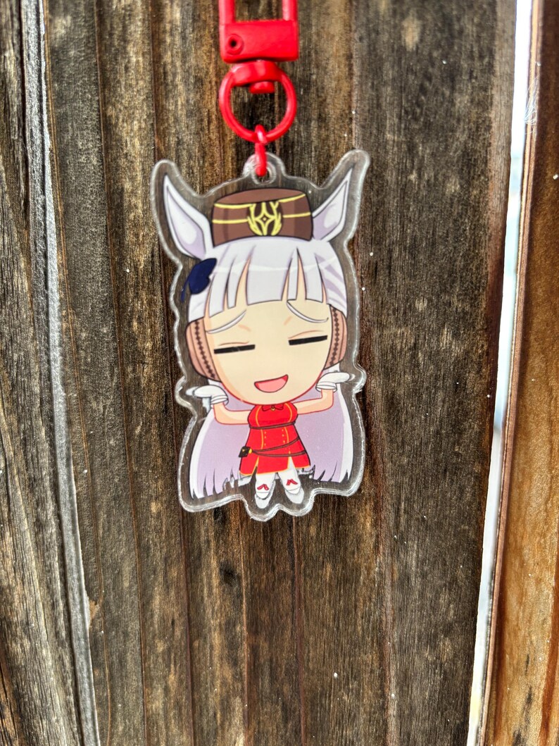 Uma Musume Pretty Derby Chibi Keychains Special Week, Gold Ship, TM ...