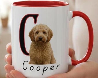 Custom Dog Portrait Mug Personalized Pet Photo Gift For Dog Lover Dog Mugs Personalized Dog Lover Gifts Dog Lover Mug Gift for Dog Moms Gift