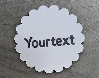 Bedankjes Labels - Gepersonaliseerde Cadeaulabels