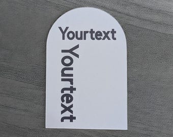 Bedankjes Labels - Gepersonaliseerde Cadeaulabels