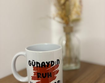 Günaydın Ruh Hastaları - Humorous Coffee Mug