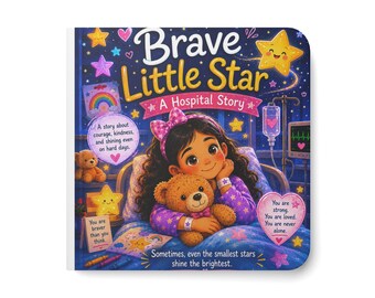 Brave Little Star Board Book | Hospital Story, Comforting Nighttime Theme