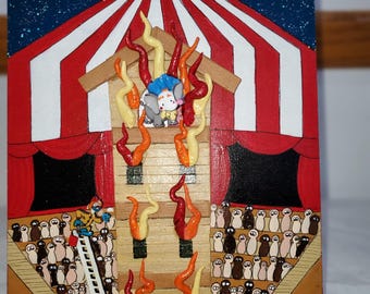 Dumbo- Circus Fire Scene