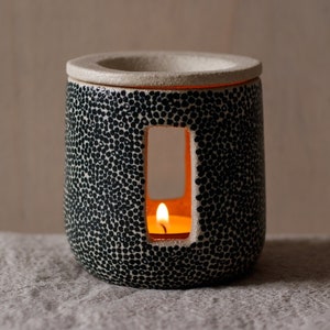 Ceramic Oil burner, Stoneware oil burner, Handmade oil burner, Home Fragrances Aromatherapy