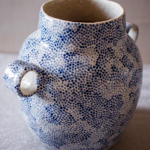 Handmade ceramic vase, Ceramic vase, Handbuilt ceramic vase