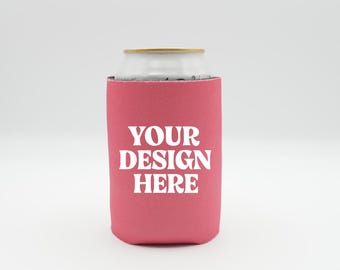 Can Cooler Mockup, Watermelon Can Sleeve Mockup, Drink Holder Mockup, Real Product Mockup, Sublimation Can Wrap, Beverage Sleeve Template