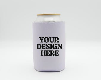 Can Cooler Mockup, Orchid Can Cooler Mockup, Regular Can Cooler Template, Drink Holder Mockup, Sublimation Can Sleeve Mockup
