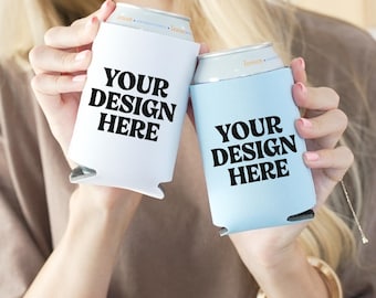 Can Cooler Mockup, Can Cooler Set Mockup, Regular Can Cooler Mockup, Can Sleeve Mockup, Real Product Mockup, Beverage Holder Mockup