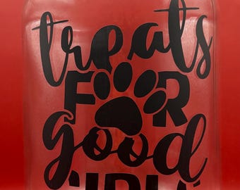 Pet Treat Jar
