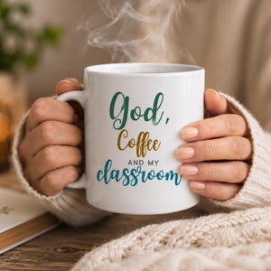 Good, Cool, Classy Ceramic Mug | Teacher Appreciation Coffee Cup