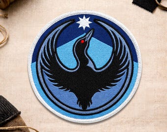 Minnesota Rebel Alliance Political Patch MN State Bird Loon Protest & Resistance Anti ICE Embroidery Patches Iron On Sew On Badge for Jacket
