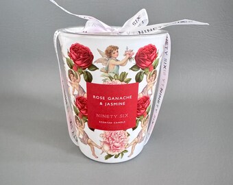 Rose Ganache & Jasmine Scented Candle