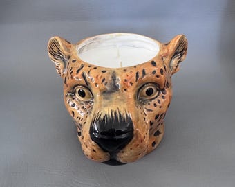 Cheetah Sparkling Cinnamon Scented Candle