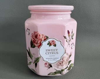 Sweet Citrus Scented Candle