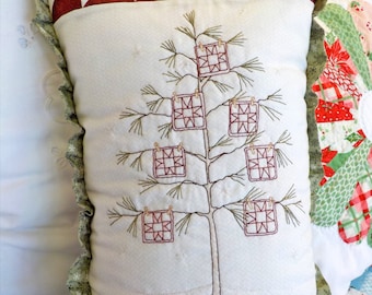 Cozy Quilter's Christmas Tree kit...includes fabrics, threads and pattern designed by Meg Hawkey of Crabapple Hill Studio