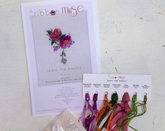Learn the Basics by MJ Hiney...the Ribbon Muse...complete kit with instructions