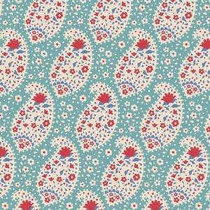 Jubilee- Teardrop Teal...a Tilda Collection designed by Tone Finnanger