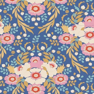 Jubilee- Anemone Blue...a Tilda Collection designed by Tone Finnanger